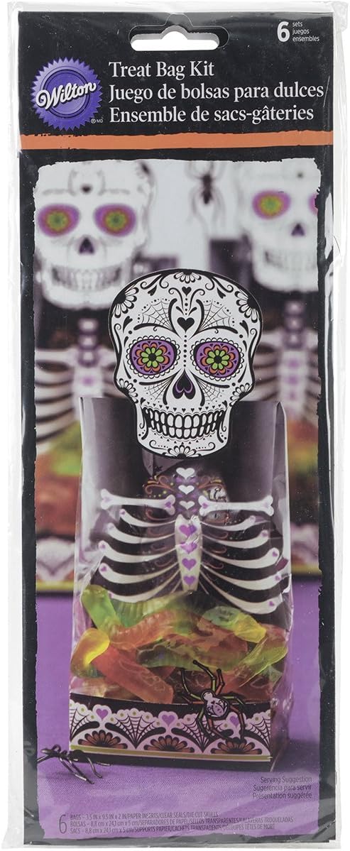 Wilton Deadly Soiree Skeleton Bag Kit Halloween gift