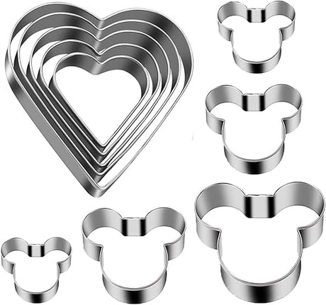 Stars Cookie Cutter, Pack of 5