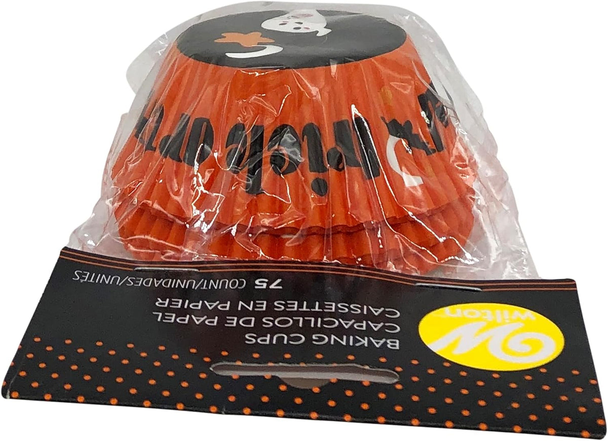 Wilton Trick or Treat Cupcake Baking Cups 75/Pkg