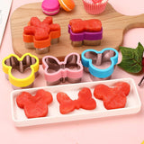 Cookie Cutter Set – 7 Pcs Head Glove Shoe Bows Shapes Food Grade for Kids