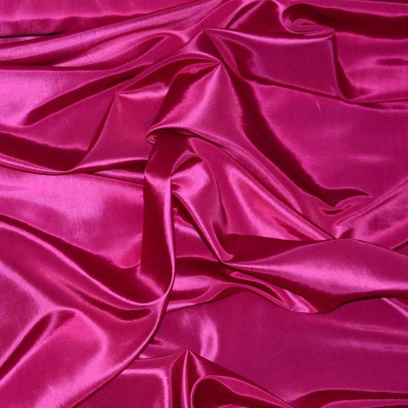 Fuchsia Taffeta Solid Fabric