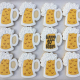 Ann Clark Beer Mug Stein with Foam Bubbles Cookie Cutter, 4.25"