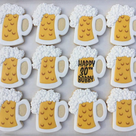 Ann Clark Beer Mug Stein with Foam Bubbles Cookie Cutter, 4.25"