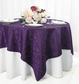 Versailles Chopin Damask Jacquard Polyester Table Overlay