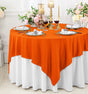 Square Scuba Table Overlay 72x72 Orange
