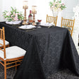 Rectangular Polyester Tablecloth 72x120 Black