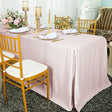 Scuba Fitted Table Cover 6 Ft Rectangular Blush Pink