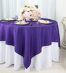 Seamless Square Premium Polyester Table Overlay 240GSM