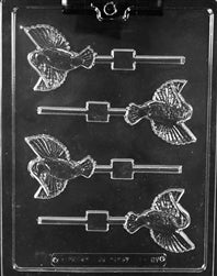 Hummingbird Lolly Chocolate Mold