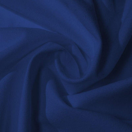 Encore Royal Blue Synthetic Velour Fabric - Opaque, 62" Width (By The Yard)