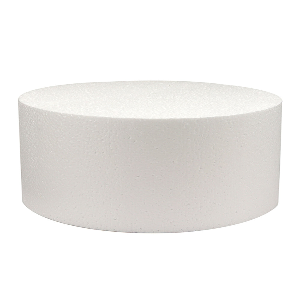 O'Creme Round Polystyrene Cake Dummy, 20" Diameter x 6" High