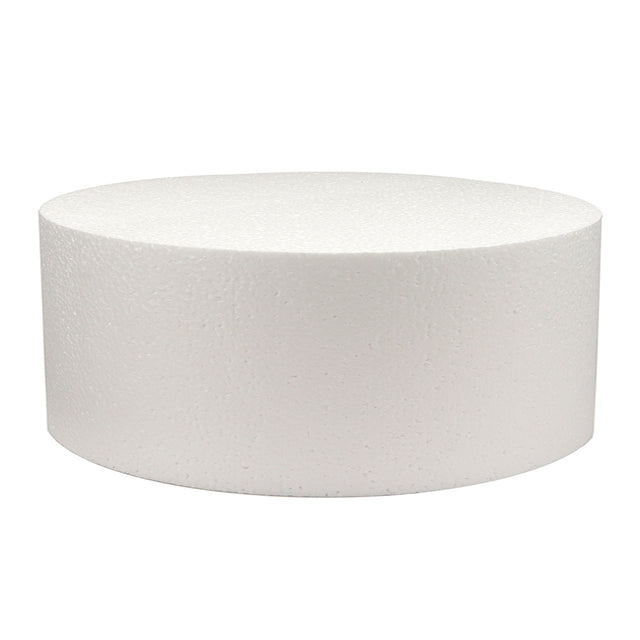 O'Creme Round Polystyrene Cake Dummy, 20" Diameter x 6" High