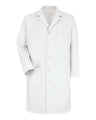 Red Kap Unisex Extended Sizes Button Front Lab Coat