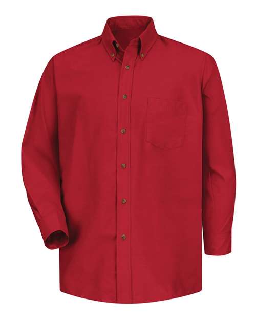 Red Kap Men's Poplin Dress Shirt