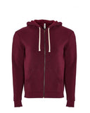 Next Level Unisex Santa Barbara Full-Zip Hoodie Sweatshirt