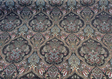 Swavelle Elowen Chenille Fabric - Dark Multi Damask, 58" Width (By The Yard)
