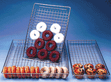 Wire Donut, Dessert, Danish, Croissant Baskets - 2 Sizes