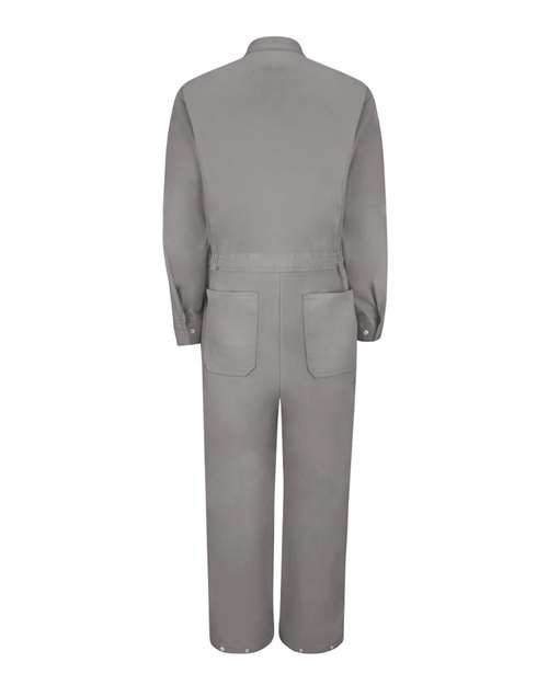 Zip-Front Cotton Coverall - Tall Sizes