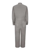 Zip-Front Cotton Coverall - Tall Sizes