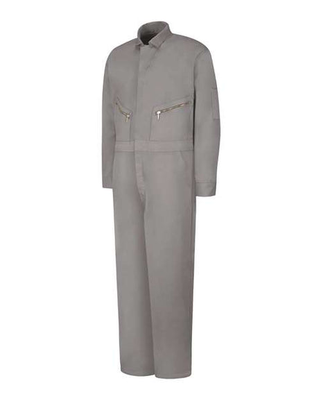Red Kap Men's Tall Zip-Front Cotton Coverall