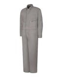 Zip-Front Cotton Coverall - Tall Sizes