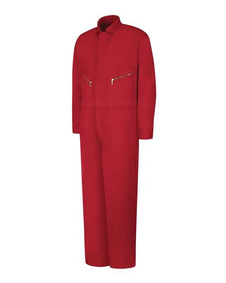 Red Kap Men's Tall Zip-Front Cotton Coverall