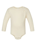 Infant Long Sleeve Baby Rib Bodysuit