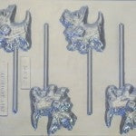 Scottie Dog Sucker Chocolate Mold