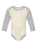 Infant Long Sleeve Baby Rib Bodysuit