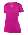 Women's Shadow Tonal Heather Training V-Neck T-Shirt