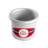 Fat Daddio's Round Aluminum Pans, 16-Gauge Hard Anodized Aluminum, Galvanized Steel 4" high and up to 14" Diameter
