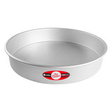 Fat Daddio's Round Aluminum Pans, 16-Gauge Hard Anodized Aluminum, Galvanized Steel 3" high and up to 18" Diameter