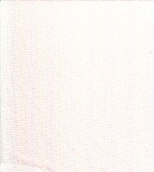 Poly Span Knit Solid White Fabric