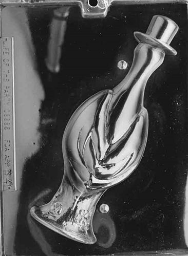 3D Stork with Baby Chocolate Mold - Back - LPB041B