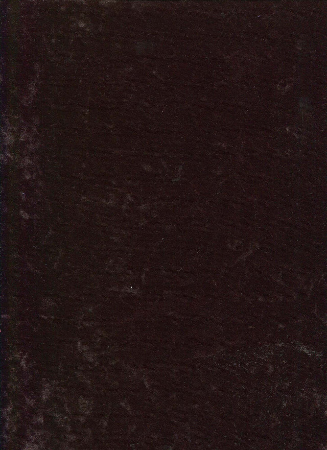 Stretch Velvet Solid Black Knit Fabric