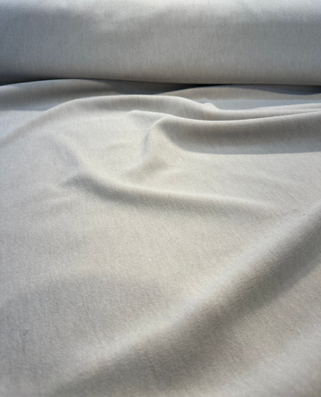 Italian Alpaca Beige Mario Sirtori Alpaca Fabric - Beige Upholstery Fabric, 56" Width (1 Yard)