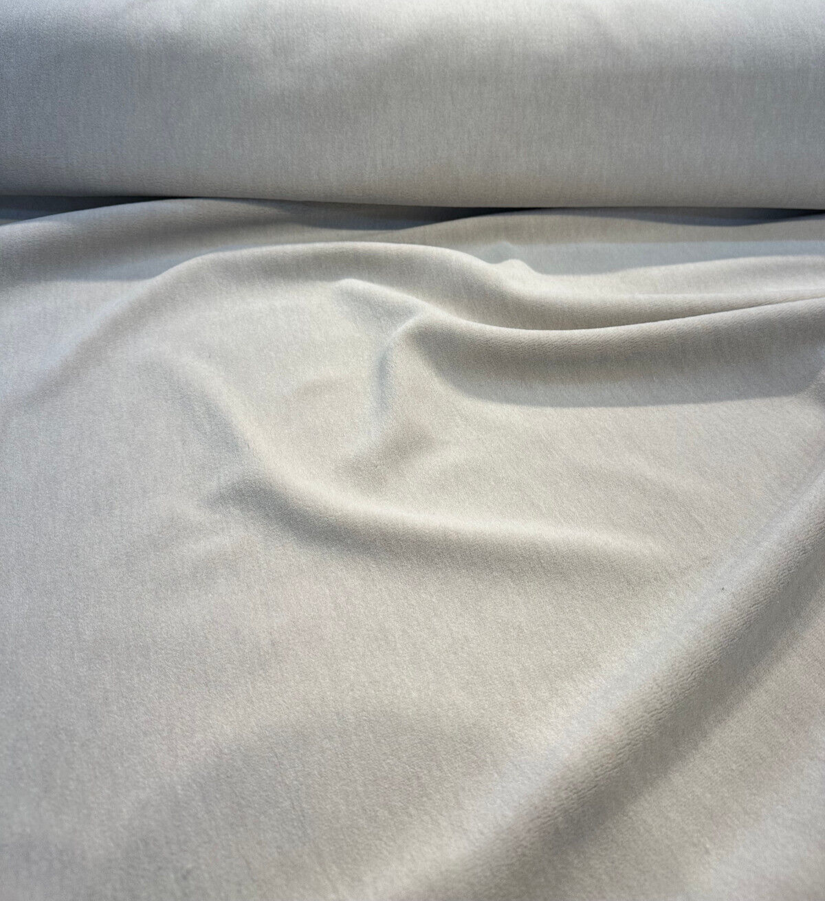 Italian Alpaca Beige Mario Sirtori Alpaca Fabric - Beige Upholstery Fabric, 56" Width (1 Yard)