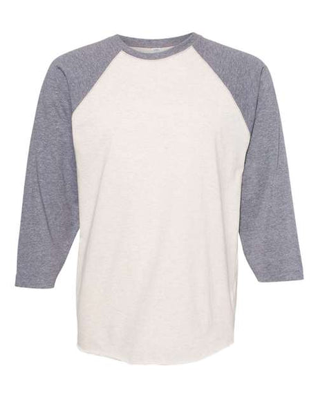 LAT Men's Baseball Fine Jersey Three-Quarter Sleeve Tee