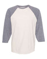 LAT Men's Baseball Fine Jersey Three-Quarter Sleeve Tee