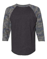 LAT Men's Baseball Fine Jersey Three-Quarter Sleeve Tee