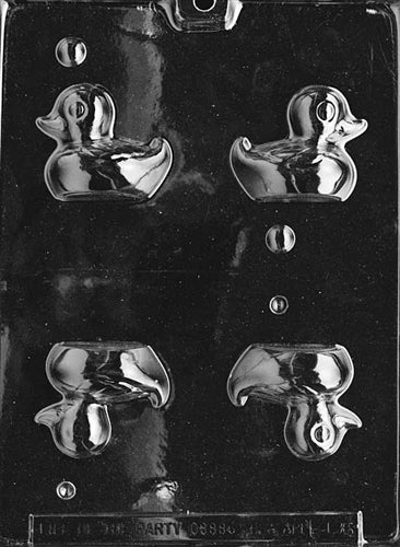 3D Sitting Duck Chocolate Mold - LPE196