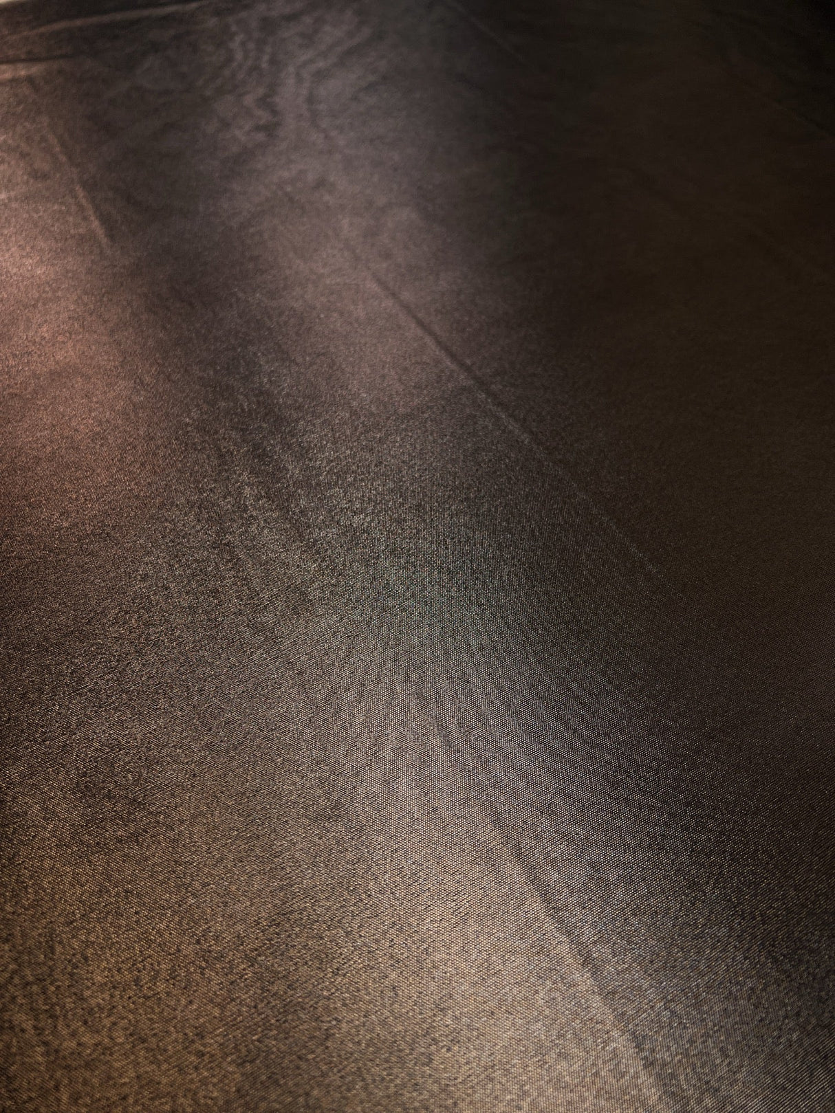 Golden Knitted Fabric With Moiré