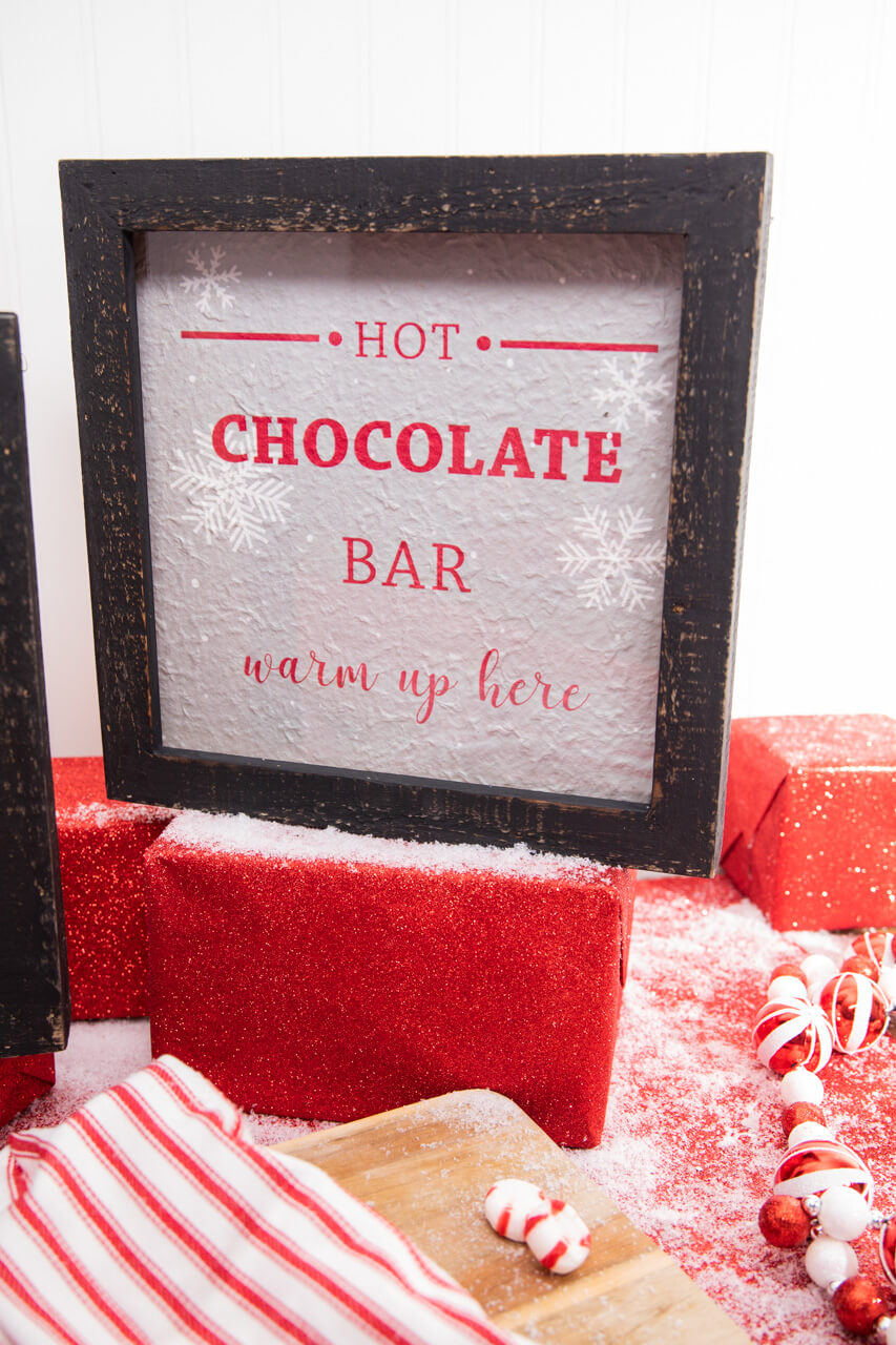 12” Hot Chocolate Wall Decor