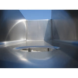 Custom Made Commercial Hand Sink Stainless Steel 6 Feet Wide