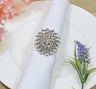 Rhinestone Napkin Ring with Ribbon Bow 12 pc