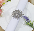 Rhinestone Napkin Ring Vintage