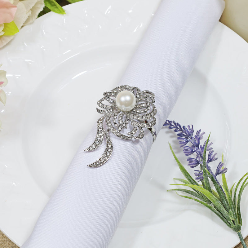 Rhinestone Napkin Ring Comet