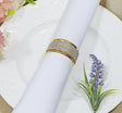 Rhinestone Napkin Ring Crystal Band