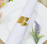 Elegant Napkin Ring with Ribbon Detail 12 pc