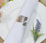 Elegant Napkin Ring with Ribbon Detail 12 pc
